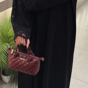 عباية ربع كلوش كم دانتيل راقي